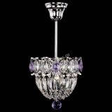 Люстра Астра Купол №1 с подвесом Фиолетовая в Самаре