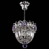 Люстра Астра Купол №1 с подвесом Фиолетовая в Самаре