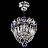 Люстра Астра Купол №1 с подвесом Фиолетовая в Самаре