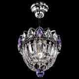 Люстра Астра Купол №1 с подвесом Фиолетовая в Самаре