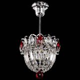 Люстра Астра Купол №1 с подвесом Красная в Самаре