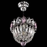 Люстра Астра Купол №1 с подвесом Розовая в Самаре