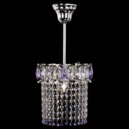 Люстра Астра оптикон №1 фиолетовая в Самаре Гусь Хрустальный