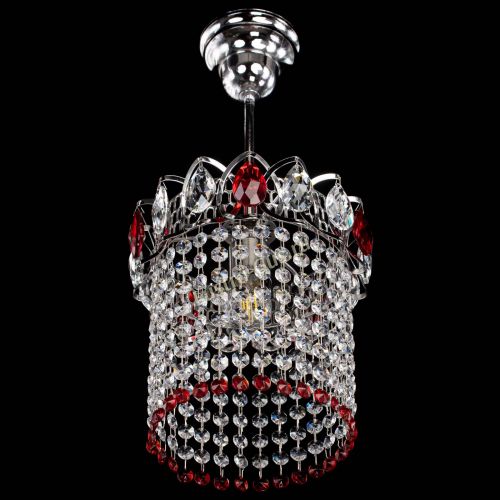 Люстра Астра оптикон №1 красная в Самаре Гусь Хрустальный