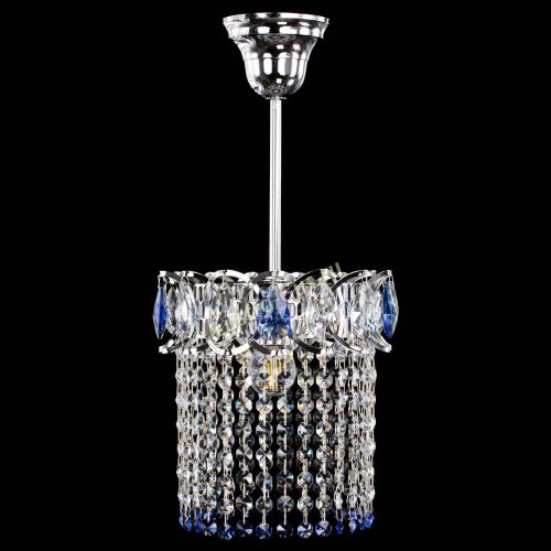 Люстра Астра оптикон №1 синяя в Самаре Гусь Хрустальный