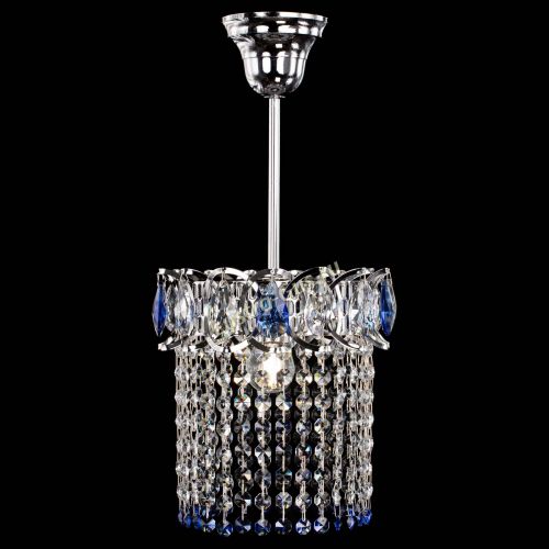 Люстра Астра оптикон №1 синяя в Самаре Гусь Хрустальный