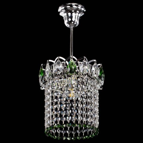 Люстра Астра оптикон №1 зеленая в Самаре Гусь Хрустальный