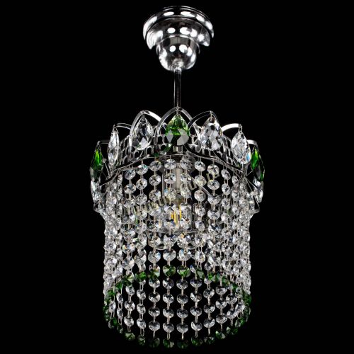 Люстра Астра оптикон №1 зеленая в Самаре Гусь Хрустальный