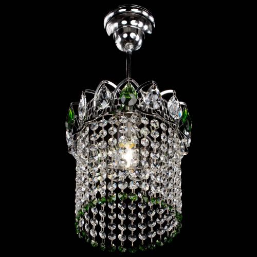 Люстра Астра оптикон №1 зеленая в Самаре Гусь Хрустальный