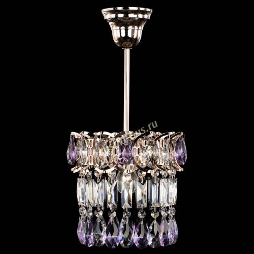 Люстра Астра пластинка №1 фиолетовая в Самаре Гусь Хрустальный