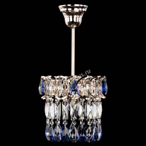 Люстра Астра пластинка №1 синяя в Самаре Гусь Хрустальный