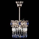 Люстра Астра пластинка №1 синяя в Самаре