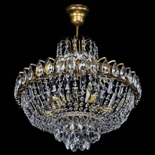 Люстра Астра с подвесом под бронзу в Самаре Гусь Хрустальный