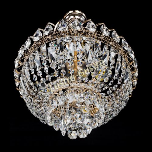 Люстра Астра 3 лампы с подвесом в Самаре Гусь Хрустальный