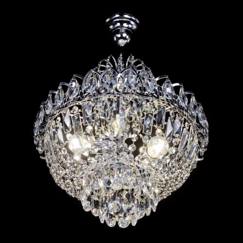 Люстра Астра 3 лампы с подвесом в Самаре Гусь Хрустальный