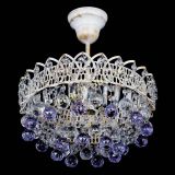 Люстра Астра шар №1 Фиолетовая белая в Самаре