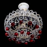 Люстра Астра шар №1 Красная белая в Самаре