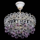 Люстра Астра шар №1 Розовая белая в Самаре