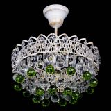 Люстра Астра шар №1 Зеленая белая в Самаре