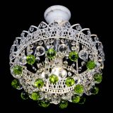 Люстра Астра шар №1 Зеленая белая в Самаре