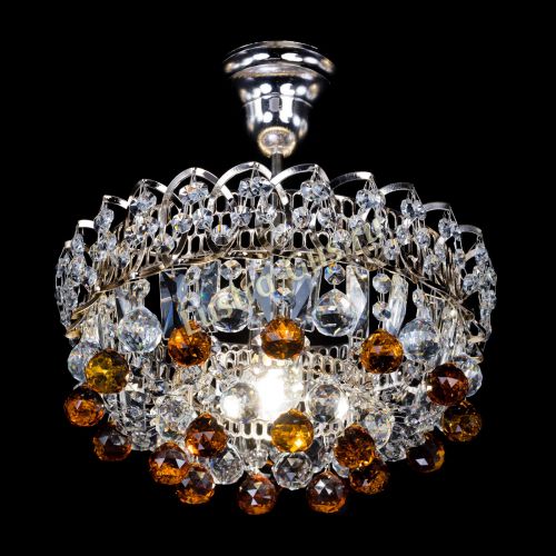 Люстра Астра шар чайная 1 лампа в Самаре Гусь Хрустальный