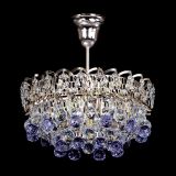 Люстра Астра шар фиолетовая 1 лампа в Самаре