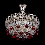 Люстра Астра шар красная 1 лампа в Самаре