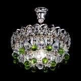 Люстра Астра шар зеленая 1 лампа в Самаре