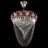 Люстра Астра Водоворот с подвесом №1 красная в Самаре