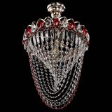 Люстра Астра Водоворот с подвесом №1 красная в Самаре