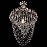 Люстра Астра Водоворот с подвесом №1 розовая в Самаре