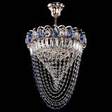 Люстра Астра Водоворот с подвесом №1 синяя в Самаре