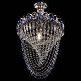 Люстра Астра Водоворот с подвесом №1 синяя в Самаре