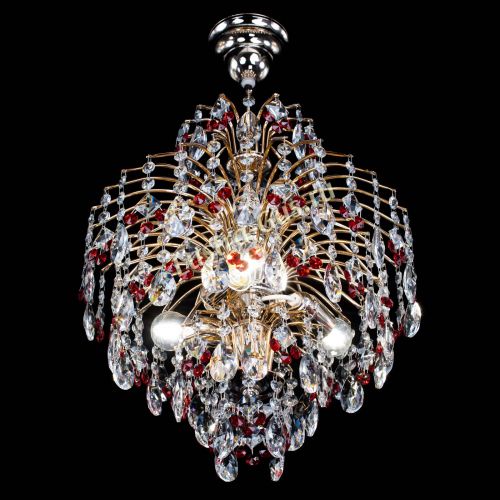 Люстра Брызги шампанского Рябина в Самаре Гусь Хрустальный