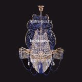 Люстра Черная Жемчужина синяя в Самаре