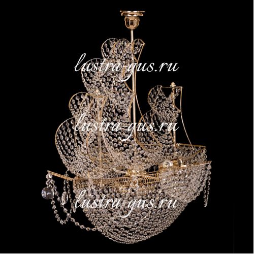 Люстра Черная Жемчужина в Самаре Гусь Хрустальный