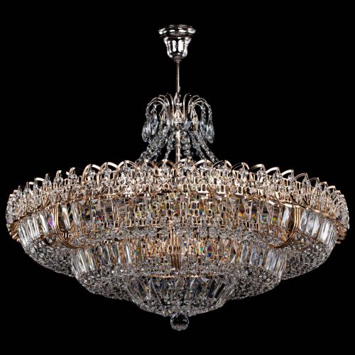 Люстра Двойное кольцо пластинка с подвесом (оптиконы) в Самаре Гусь Хрустальный