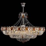 Люстра Двойное кольцо пластинка с подвесом Чайная в Самаре