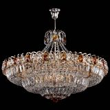 Люстра Двойное кольцо пластинка с подвесом Чайная в Самаре