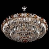 Люстра Двойное кольцо пластинка с подвесом Чайная в Самаре