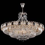 Люстра Двойное кольцо пластинка с подвесом Черная в Самаре