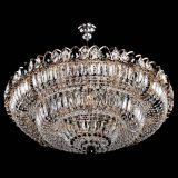 Люстра Двойное кольцо пластинка с подвесом Черная в Самаре