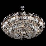 Люстра Двойное кольцо пластинка с подвесом Черная в Самаре