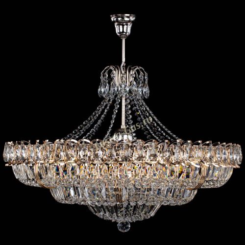 Люстра Двойное кольцо пластинка с подвесом в Самаре Гусь Хрустальный