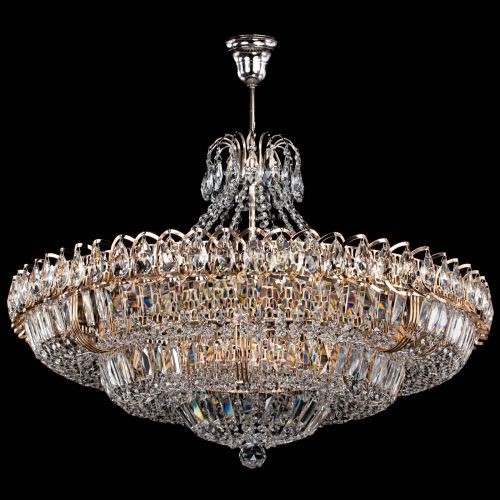 Люстра Двойное кольцо пластинка с подвесом в Самаре Гусь Хрустальный