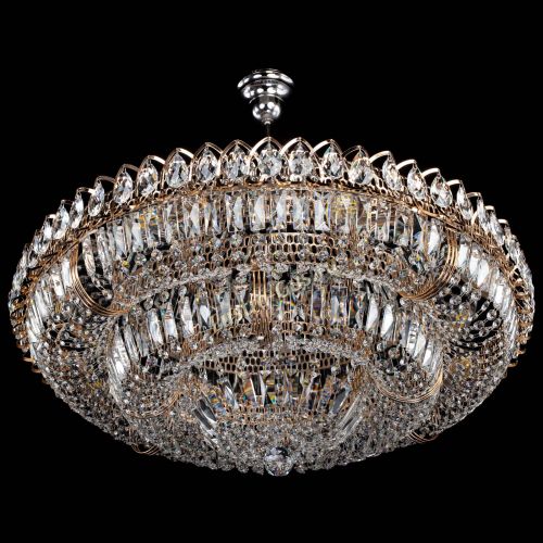 Люстра Двойное кольцо пластинка с подвесом в Самаре Гусь Хрустальный