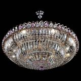 Люстра Двойное кольцо пластинка с подвесом Розовая в Самаре