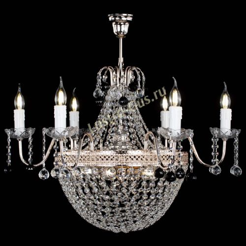 Люстра Елизавета №11 Венеция черная в Самаре Гусь Хрустальный