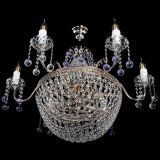 Люстра Елизавета №11 Венеция фиолетовая в Самаре