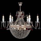 Люстра Елизавета №11 Венеция красная в Самаре